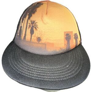 Mossimo Sunset California City Scene Baseball Cap‎ Mesh Trucker Hat Snapback NWT